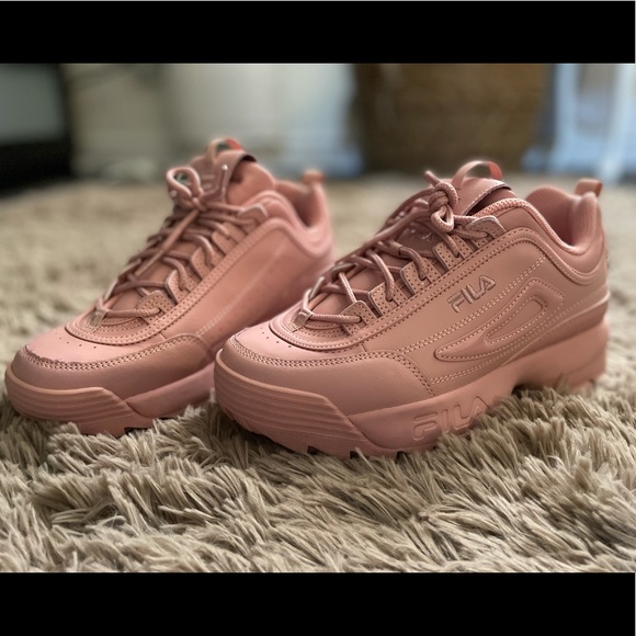 COPY - FILA Women’s Disruptor Running Shoe Pink (Fits 8) - Picture 2 of 6